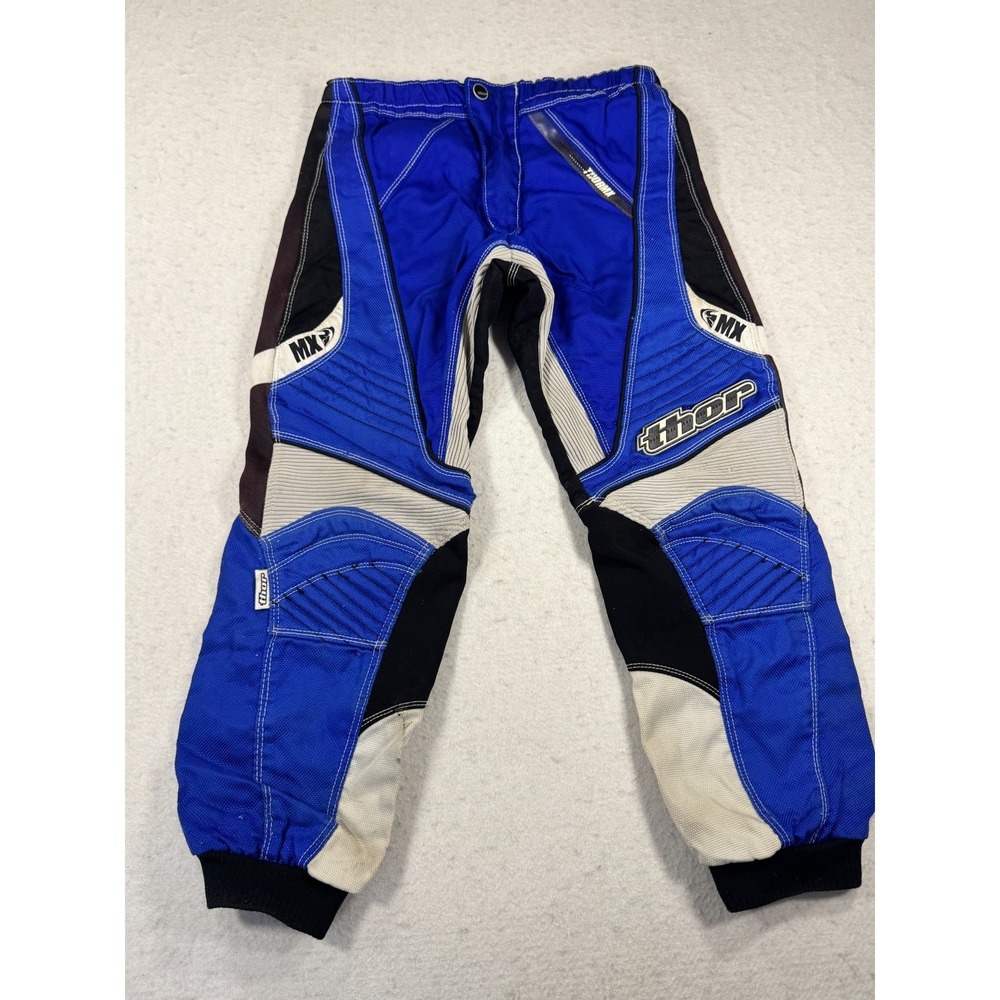 Thor Mx Phase Motocross Pants Kids 22 Multicolor Padded Off Road Riding Racing